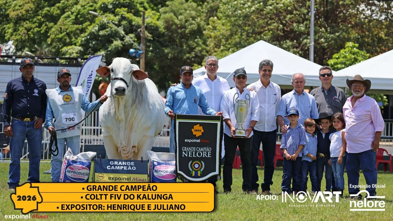 Coltt FIV do Kalunga: dois Grandes Campeonatos do Nelore em menos de um ano