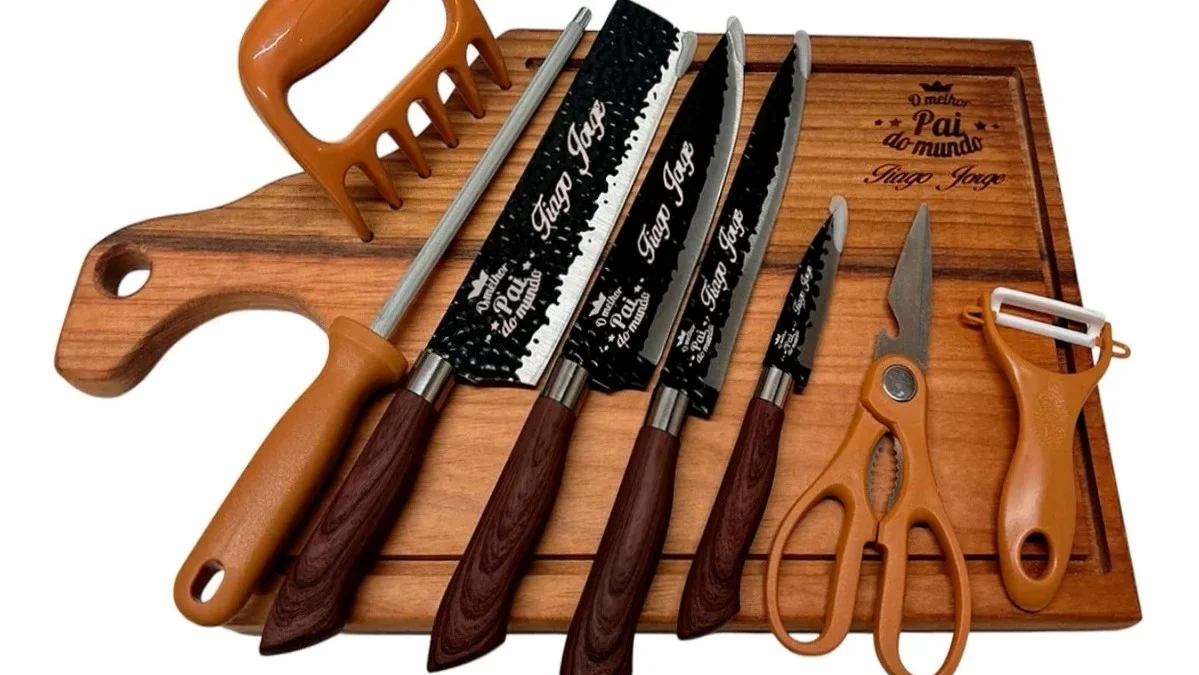 Os materiais do seu kit churrasco personalizado e o que esperar da vida útil