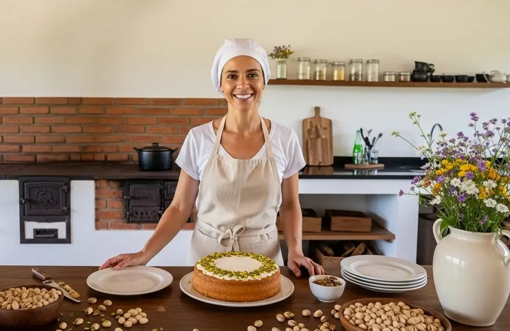 Dona Sônia e o Bolo de Pistache que Conquistou o ABC Paulista