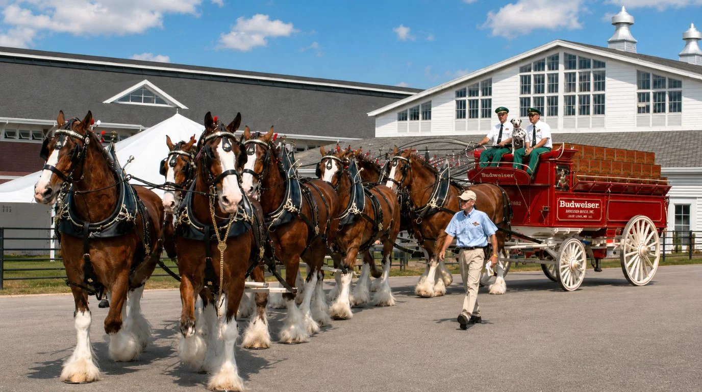 Cavalos e Suas Origens: Cavalo Clydesdale — O Motor Industrial da Escócia