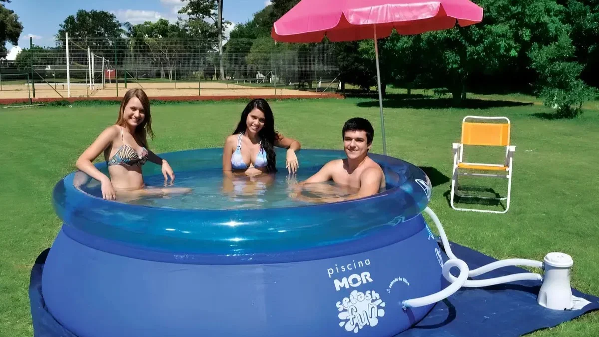 Mor Splash Fun 2400L: Review Completo da Piscina Inflável