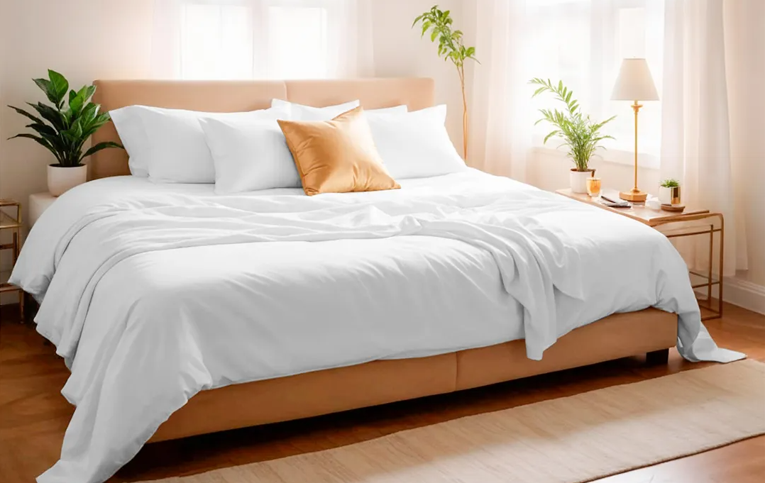 Jogo De Cama King Bambu 600 vai ajudar trazer meu sono de volta?